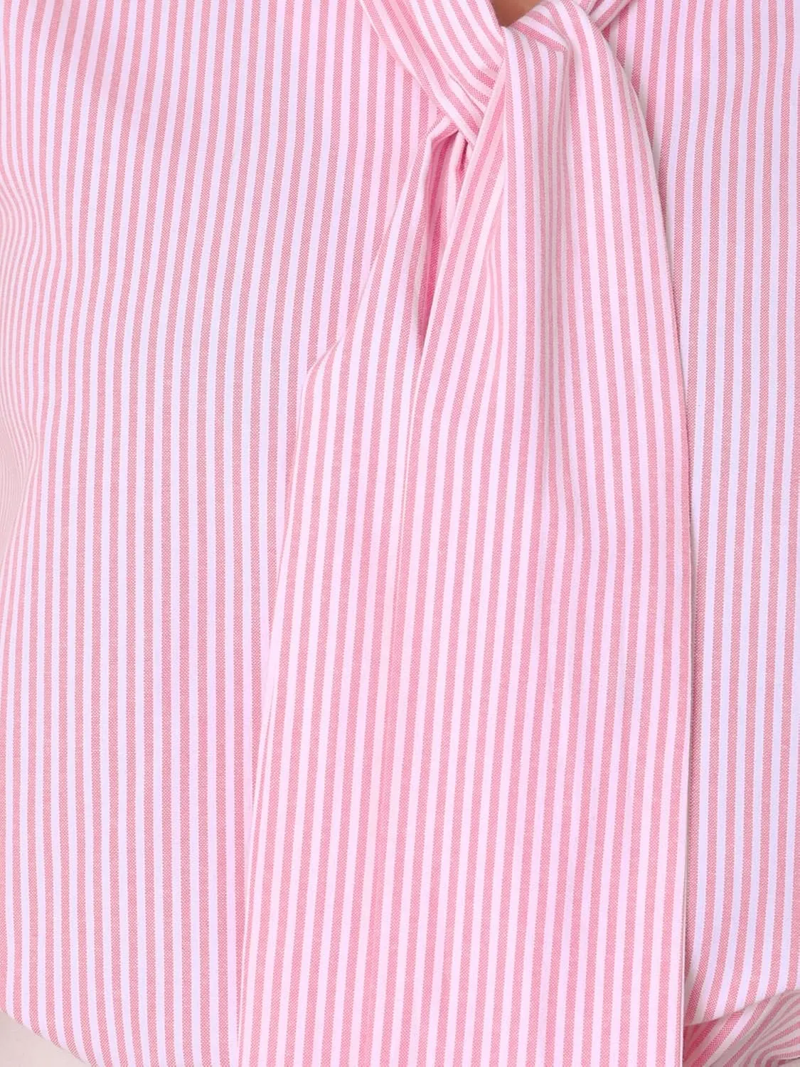Allegra K Sleeveless Striped Blouses for Women's Tie Neck Casual Tank Tops Shirts Work