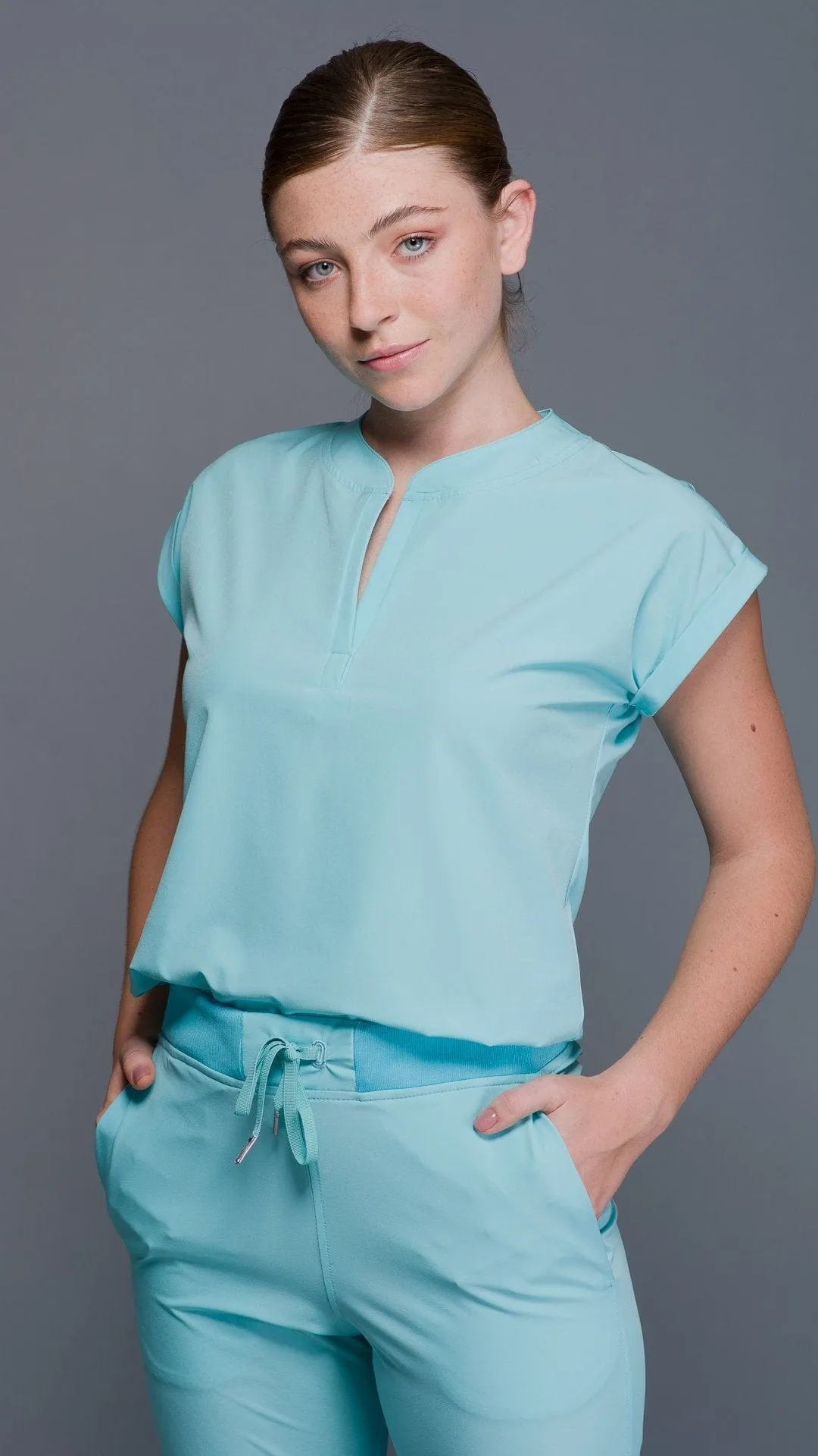 Kanaus® Top Casual Aqua | Dama