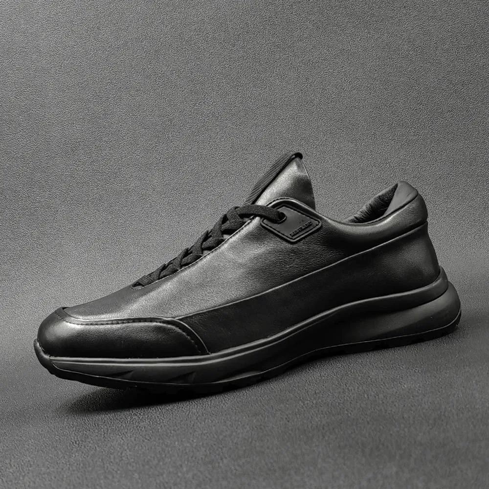 Men Minimalist Classic Leather Casual Shoes