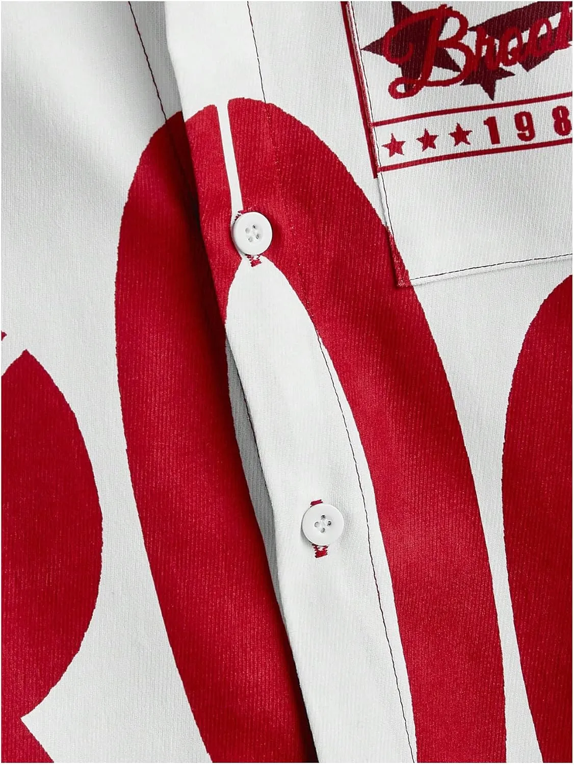 Men's Vintage Button Down T Shirts Short Sleeve 90s Cool Summer Tee Shirt