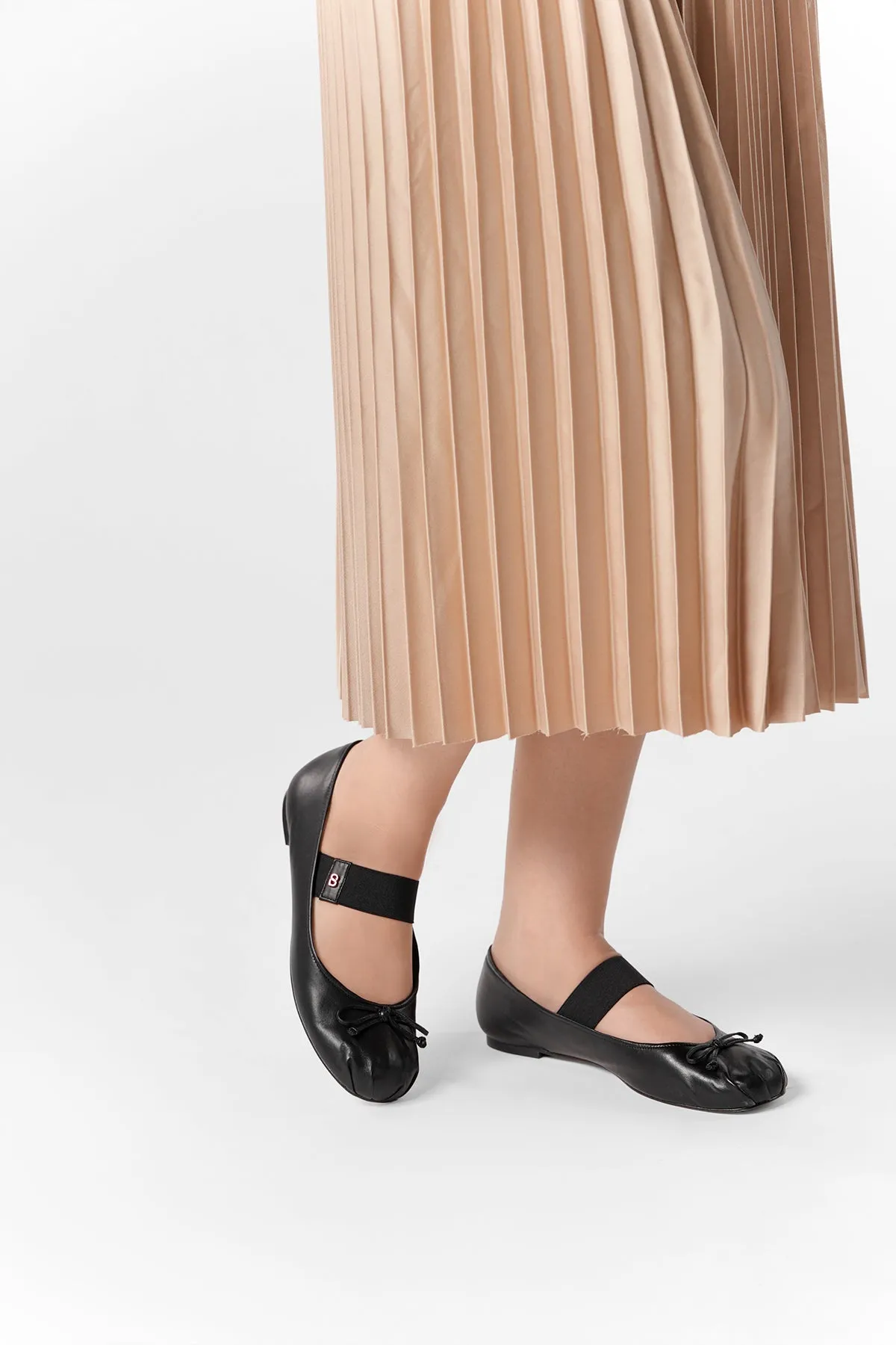 Nara Ballerina Shoes - Black